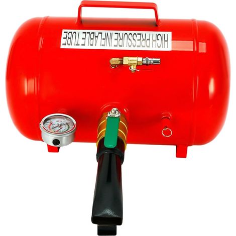 Airbooster - Gonfiatore per pneumatici - Booster per gonfiaggio pneumatici - 20 L - Booster ad aria compressa - Ausilio per il gonfiaggio di pneumatici - Booster pneumatico per autofficine e officine (1/5)