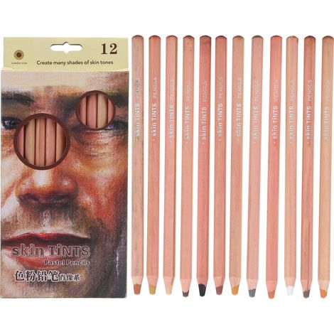 Pastel Pencil Portrait HandPainted Toner Professional Charcoal Drawing Painting Tool Set (1/5)