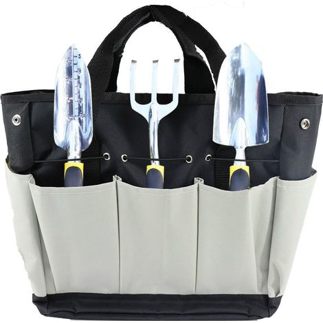 Oxford Cloth Gartenwerkzeug Aufbewahrungstasche Mit Mehreren Fächern Praktischer Organizer Für Gartengeräte Handliche Gartentasche