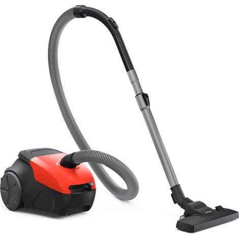 Aspiradora Philips 800 W Capacidad 3L Contenedor de polvo Color Negro/Rojo (1/5)