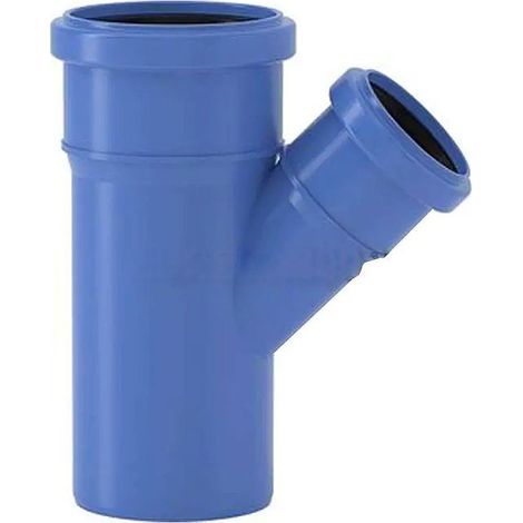 HTEA braga ridotta 45° in PP a innesto ø125/50 mm - gamma Triplus VS0650605 (1/2)