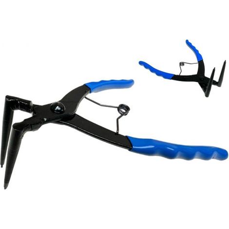 PINZA PER SEEGER ANELLI ELASTICI A BECCHI PIEGATI 90° PER ESTERNI FS-19508 (1/5)