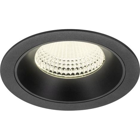 Encastré downlight NUMINOS® XL intérieur 4000 K 55° IP20 rond noir - SLV - 1009960