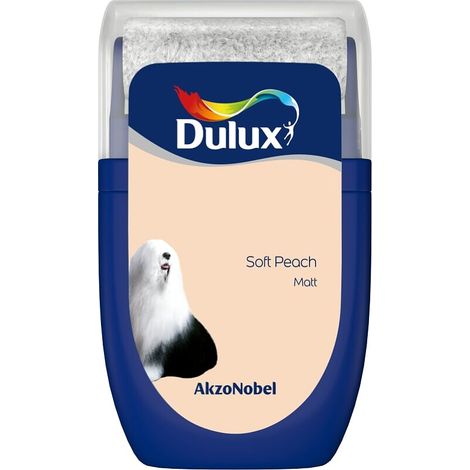 Dulux Retail Matt Emulsion Tester Paint Pot - 30ml - Soft Peach