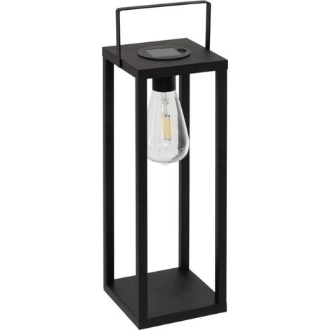 Lanterne Solaire "Faby" 36cm Noir (1/2)