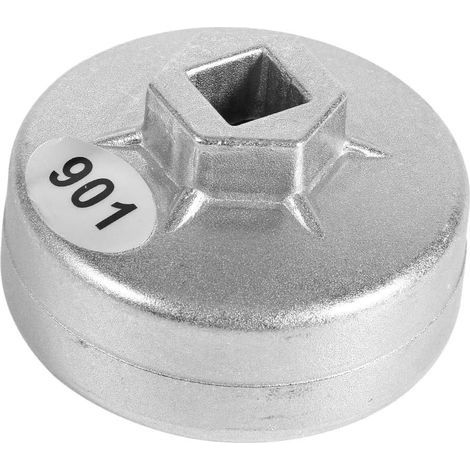 Clé pour filtre à huile, Cloche de Filtre à Huile 65mm, Clé pour bouchon de filtre à huile en aluminium à 14 flûtes, outil de suppression de douille de voiture de clé à bouchon (1/5)