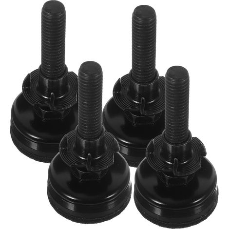 Lot de 4 pieds de meubles réglables, niveleurs robustes pour lits (1/5)