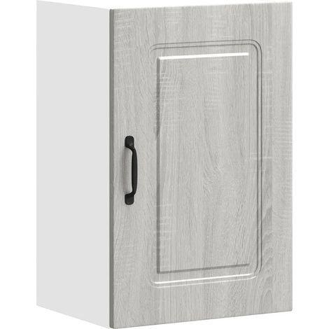 Mueble de pared de cocina de diseño moderno de 40 x 31 x 60 cm amplio espacio de almacenamiento en madera de ingeniería Sonoma gris 020049976 (1/5)