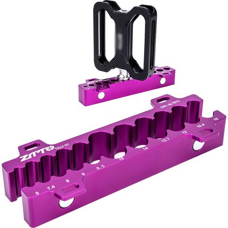 ZTTO – fourche de Suspension arrière universelle en alliage d'aluminium, outil de réparation de fourche de Suspension de vélo, Inserts d'étau, pince de mâchoire, pédale de moyeu, fixations multifoncti (1/5)