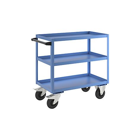 Carro auxiliar de montaje  3 pisos  carga máx 350 kg  altura