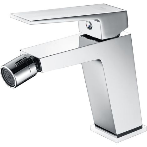 Mice- Grifo monomando de bidet- mezclador de baño WC - Griferia de baño para agua fria/caliente - Color Cromo - BDAR025-2 (1/2)