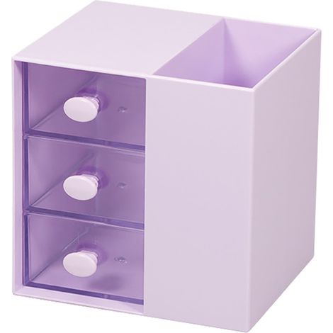 Support Pour Stylos - Organisateur De Bureau En ABS - 12 x 12 x 10 cm - Pour École Bureau Maison - Lot De 1 (1/5)