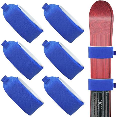 Set of 6 adjustable fastening straps for easy transport of equipment (1/5)
