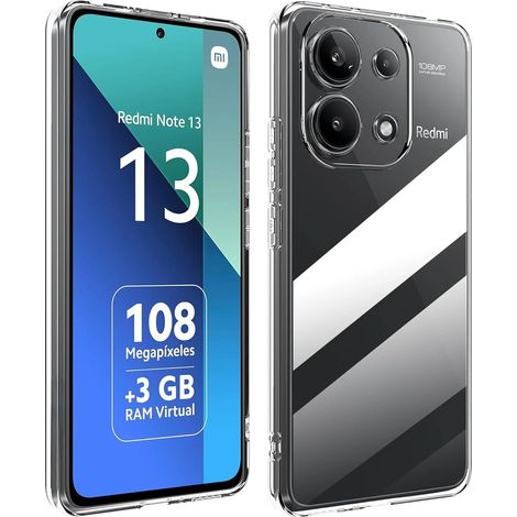 Funda delgada para Xiaomi Redmi Note 13 5G, delgada y transparente. (1/5)