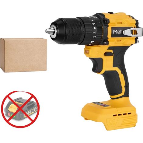 Taladro percutor, motor sin escobillas, 3 modos de funcionamiento, no requiere batería. (1/2)