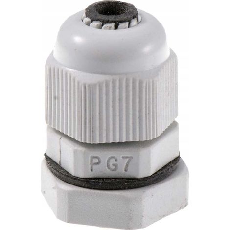 Kabelverschraubung PG-7 IP68 Grau