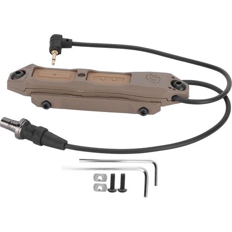 Interrupteur manuel double pression pour lampe extérieure, accessoire de lampe PEQ, double interrupteur (1/5)