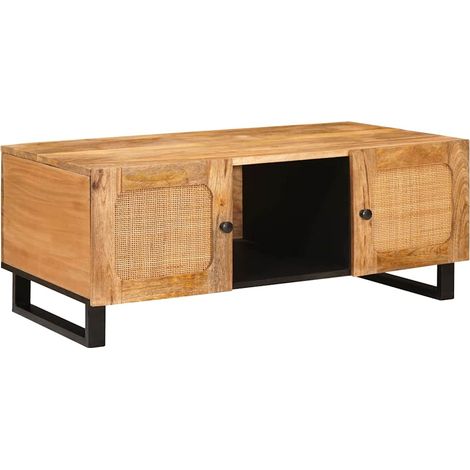 Couchtisch Artisan-Eiche 100 x 54 x 40 cm Massivholz Mango