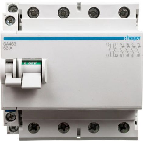 Modularer Lasttrennschalter 63A 4P (Auslösung möglich) SA463