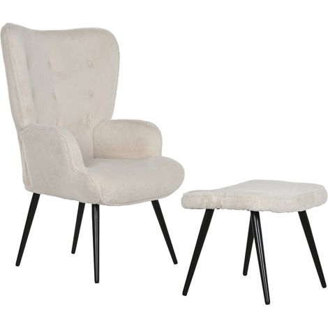 Butaca Set 2 Metal Poliester 72X74X97 Terciopelo (1/5)