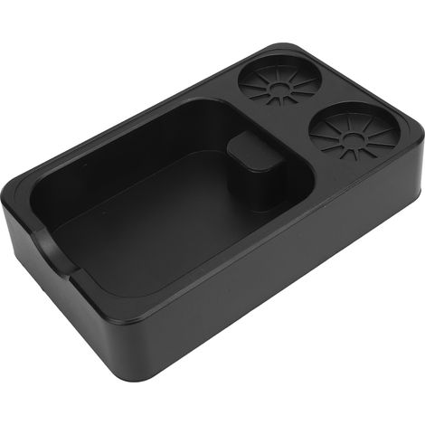 Bac à marc à café et rangoir en ABS polyvalent pour portafiltre 51 53 58 mm, distributeur et tamper, station compacte domestique ou pro, 453 g (1/5)