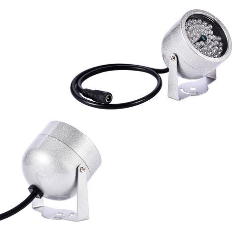 Projecteur infrarouge 48 LED étanche pour vision nocturne de caméra de surveillance (1/5)