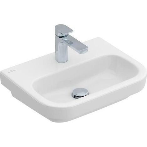Villeroy & Boch Architectura Handwaschbecken, eckig, Hahnloch (1/5)