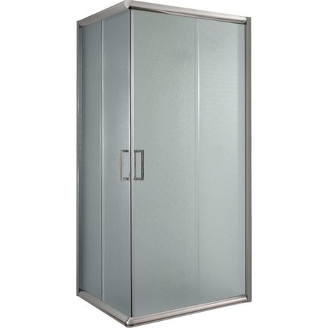 Duschkabine Strukturglas h 198 mod. Alabama 80x80 cm