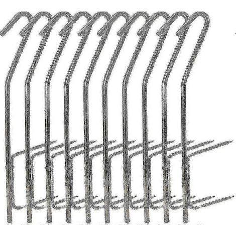 Lot de 10 hameçons pour encens et fumoirs à barbecue (1/5)