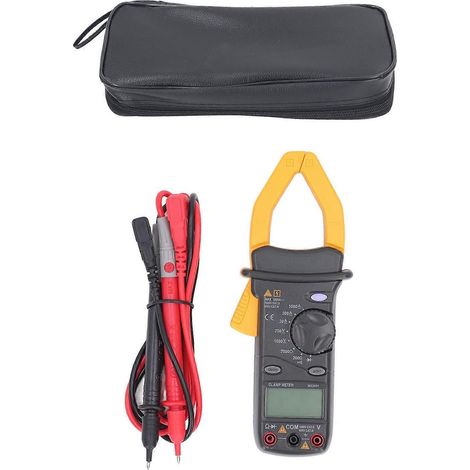 Digitales Zangenmessgerät mit hoher Genauigkeit, hintergrundbeleuchtetem LCD-Display und Multifunktionsmultimeter für Strom und Spannung (1/4)