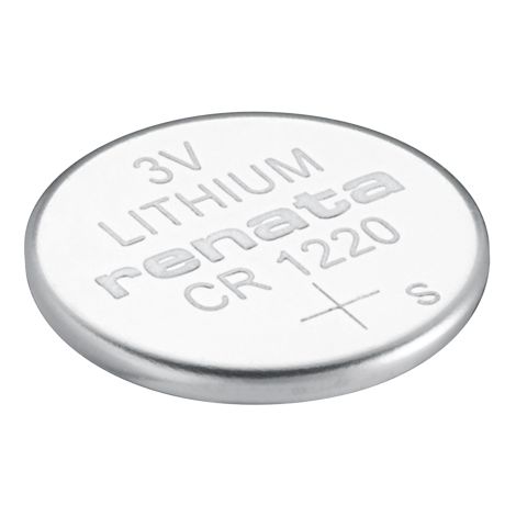 BATTERIA a BOTTONE al litio CR1220 RENATA 3V