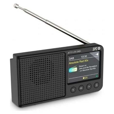 Radio Portátil SPC Jetty Lite Dab+/ Negra