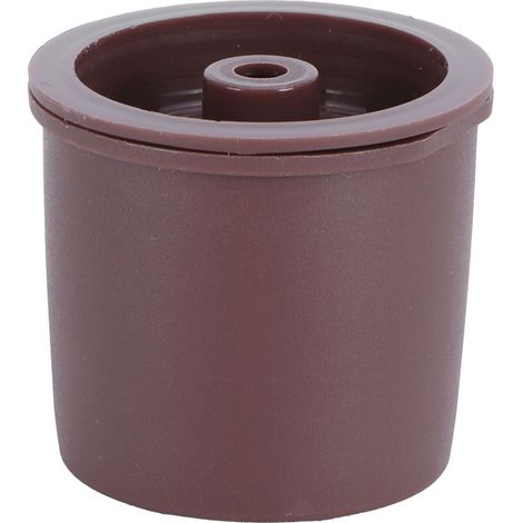 Capsule de café Réutilisable en Acier Inoxydable, Rechargeable, Compatible avec les Filtres, Accessoires pour Machine, Facile à Utiliser et à Remplir, Bon Effet de Filtrage (1/5)