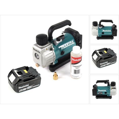 Bomba de vacío sin cable Makita DVP 180 T1 18V + 1x batería BL 1850 B 5,0 Ah (1/5)