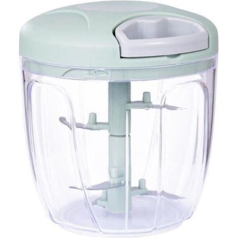 Broyeur à viande manuel,coupe-UL,broyeur domestique,petite version,vaisselle auxiliaire pour bébé,500 ml,900ml- Green-900ml