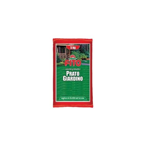 CONCIME PER PRATO DA GIARDINO ORGANICO GRANULARE MINERALE- - kg.5 - 4 pezzi FITO