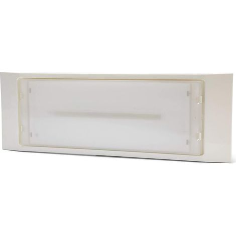 1 Bloc Éclairage De Sécurité LED 140 Lumens IP65 Montage Saillie Encastré Intérieur Extérieur