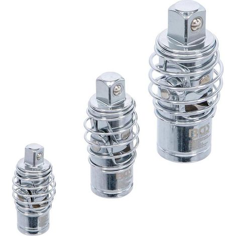 Jeux de Douilles Articulées 3 pcs - 6,3 mm (1/4), 10 mm (3/8), 12,5 mm (1/2) - Acier Résistant - Polyvalence et Préc - D-Work (1/5)