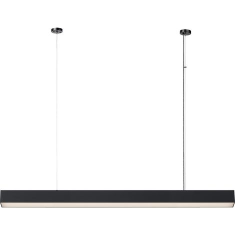 Suspension linéaire noire 120cm LED 45W CCT Tuya Luci (1/5)