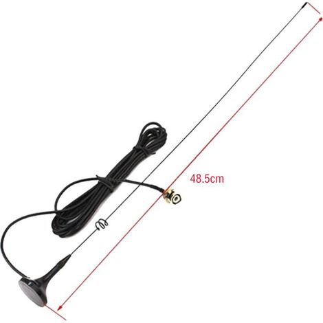 Vier BNC-M UHF+VHF-Fahrzeugantennen, geeignet für Nagoya UT-108UV