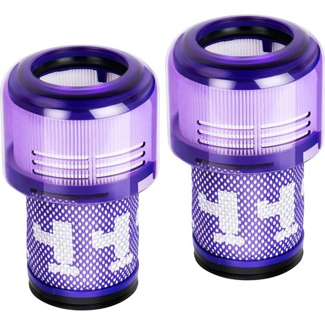 Lot de 2 Filtres de Rechange Lavables pour les Aspirateurs Dyson V10 Filtre de Rechange Dyson pour Série V10 SV12 (1/5)