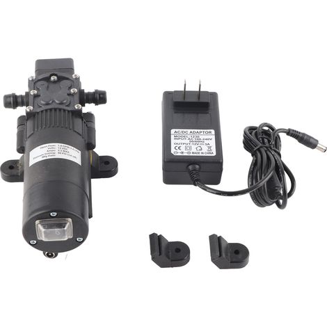 Industrielle 12V 36W 40PSI Hochdruck-Elektro-Selbstansaug-Membranwasserpumpe für landwirtschaftliche Sprüh- und Förderarbeiten