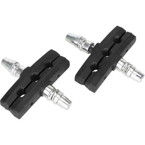 Fahrradbremsbeläge, geräuscharme Bremsbeläge für Mountainbikes, Fahrradzubehör, V-Brake-Beläge, zwei Paar Bremsbeläge
