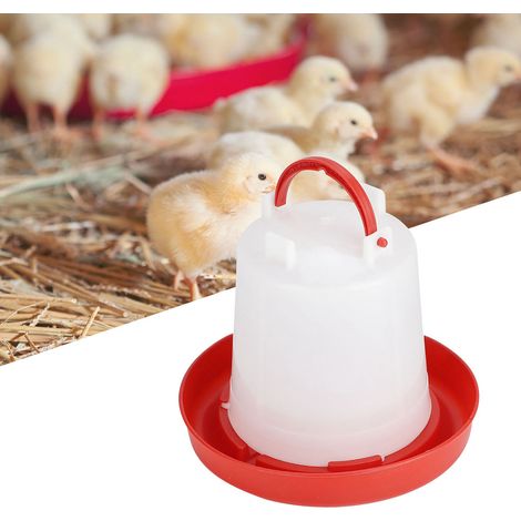 Lot de 10 abreuvoirs automatiques pour poules et volailles, avec distributeurs de nourriture et seaux d'eau – Matériel agricole (1/5)
