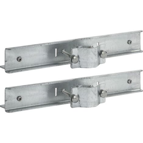 Kit di fissaggio a palo per quadri in Acciaio Bocchiotti B04583