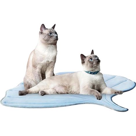 Coussin rafraîchissant pour chats tapis d'été antidérapant auto