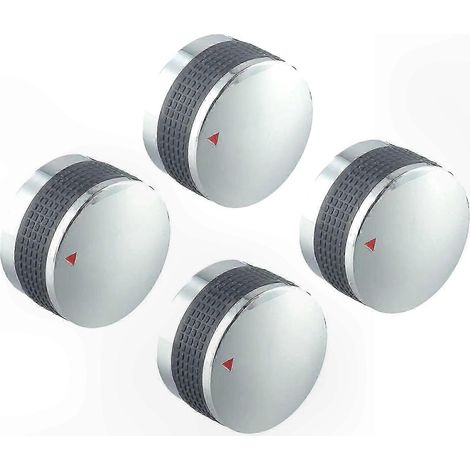 Boutons de rechange universels pour réchauds à gaz et barbecues, lot de 4, 50 mm (1/4)