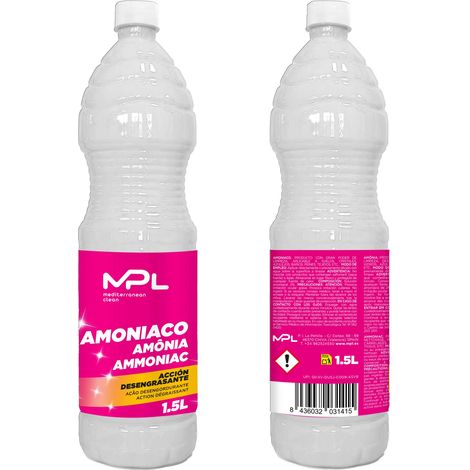 MPL ammoniaca bottiglia 1,5 L - detergente sgrassante