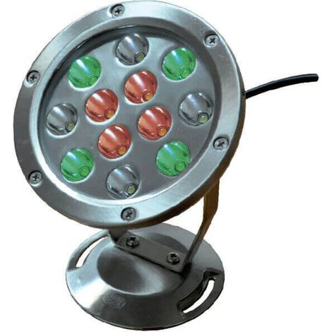 Faretto per Laghetti da Giardino a LED 18W Luce Multicolore (1/4)
