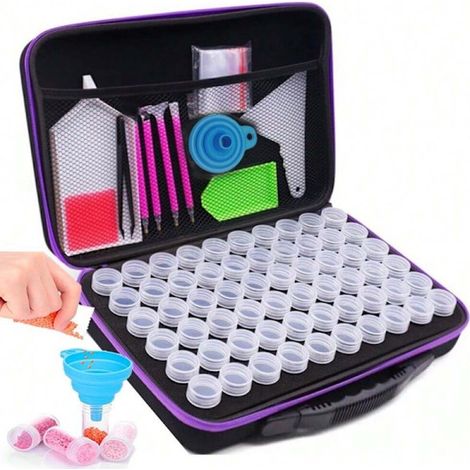 Rangement pour perles + Accessoires pour peinture diamant - Peinture diamant (1/5)